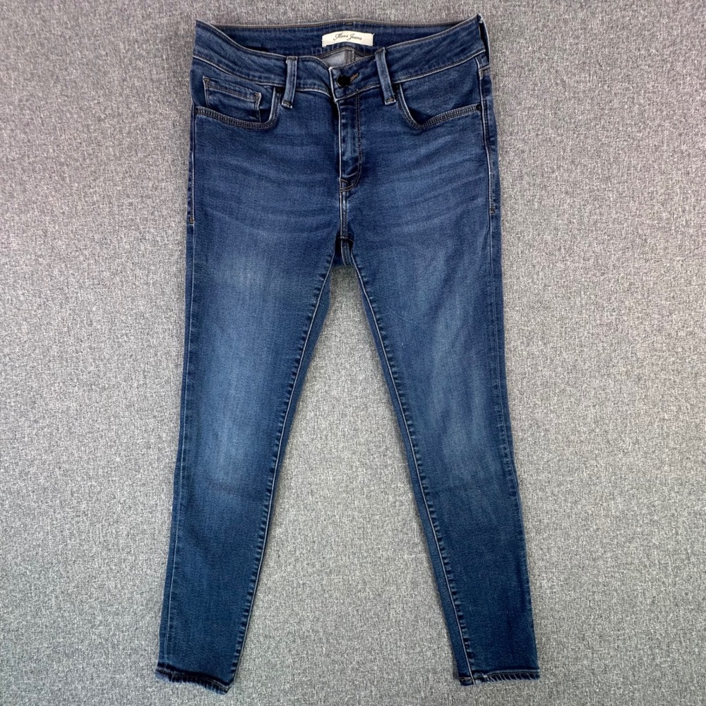 Mavi Jeans Jeans Women 28/28 Skinny Blue Stretch Denim Mid Rise
